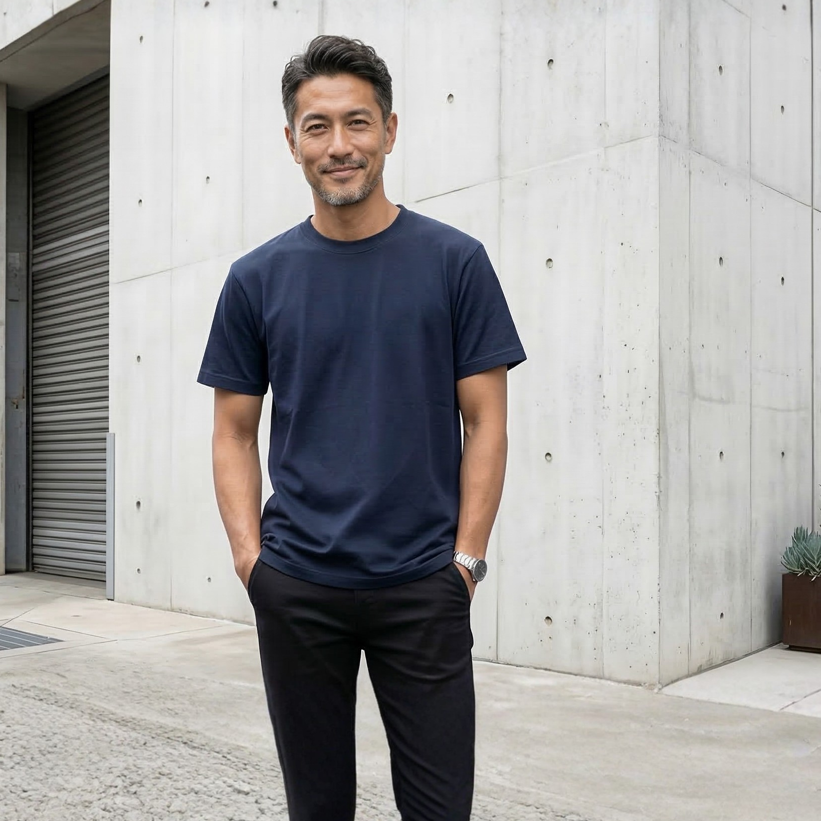 オーガニック クルーネック Tシャツ