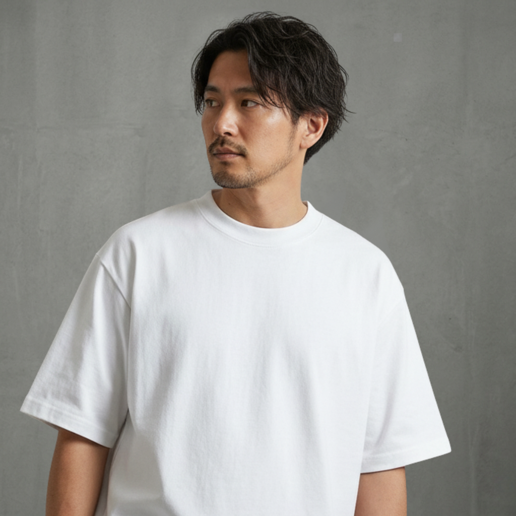 リラックス ハーフスリーブ Tシャツ