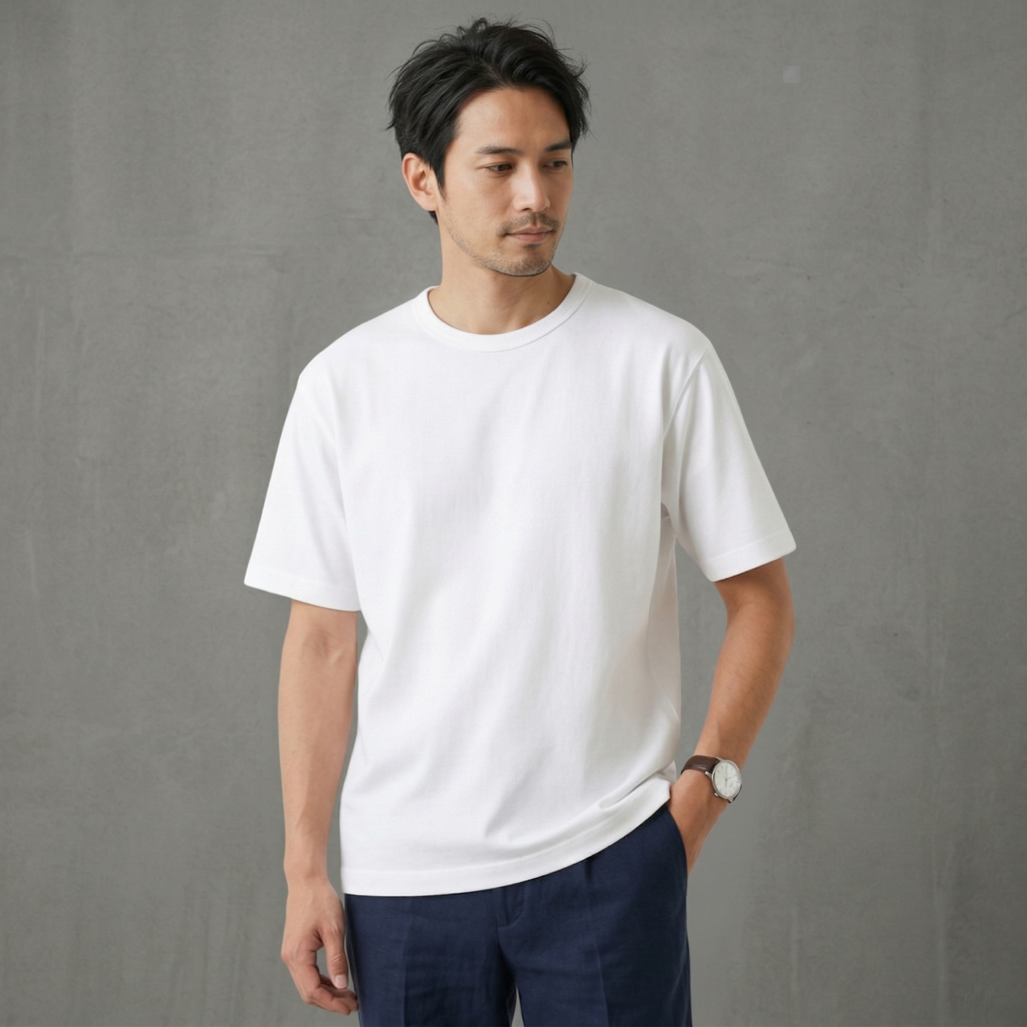 プレミアムブラッシュド Tシャツ