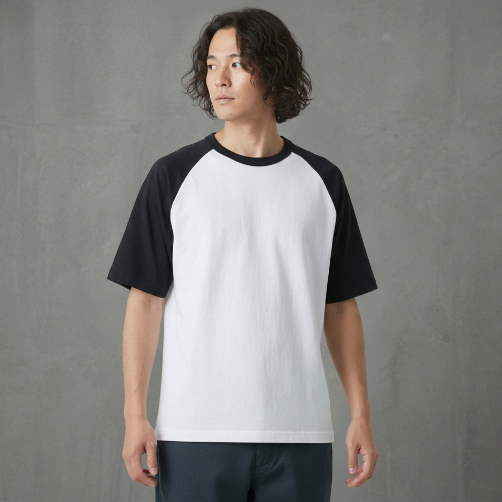 コンフォート ラグランスリーブ Tシャツ
