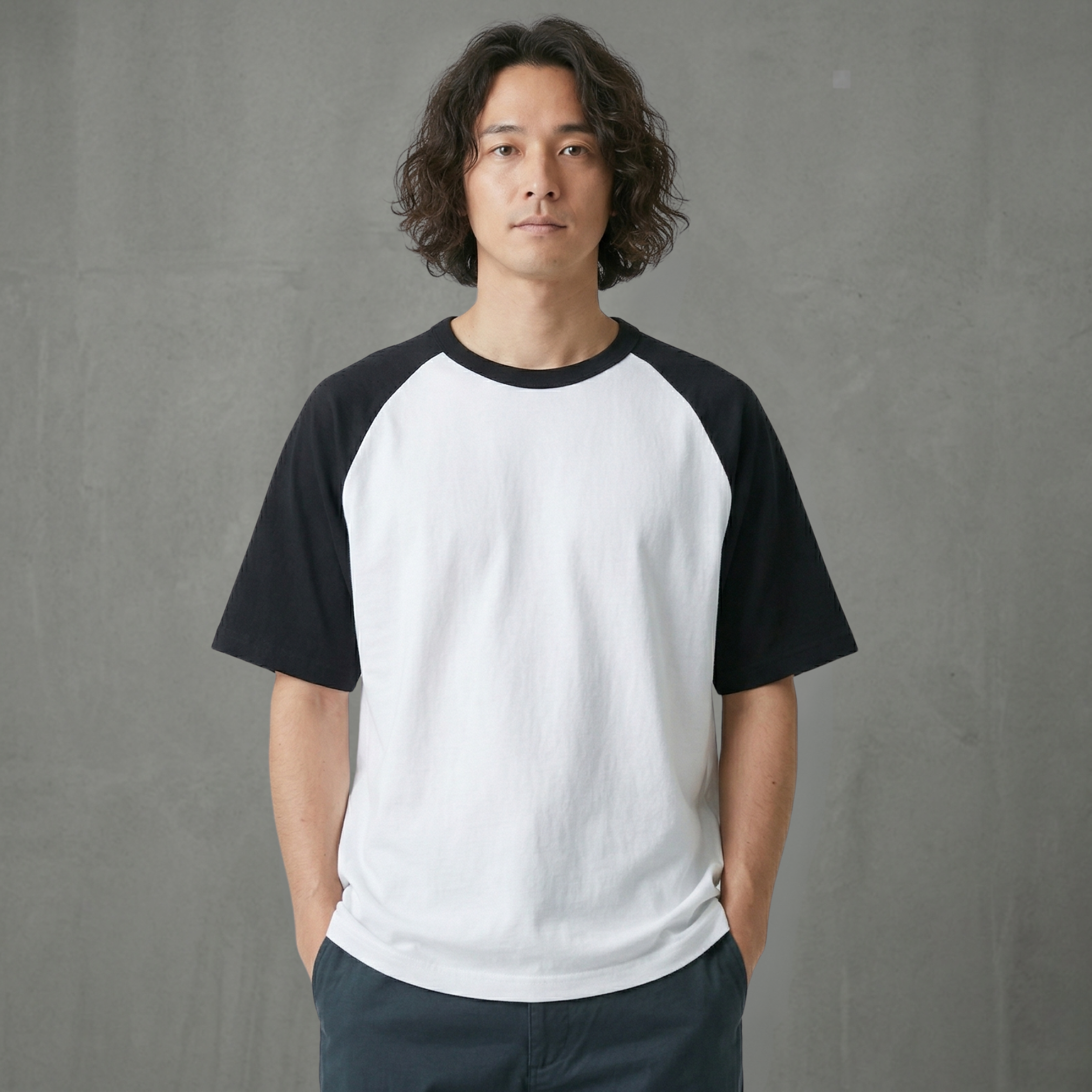コンフォート ラグランスリーブ Tシャツ
